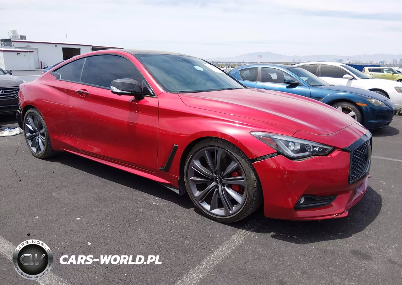 2022 Infiniti Q60 Red Sport 400