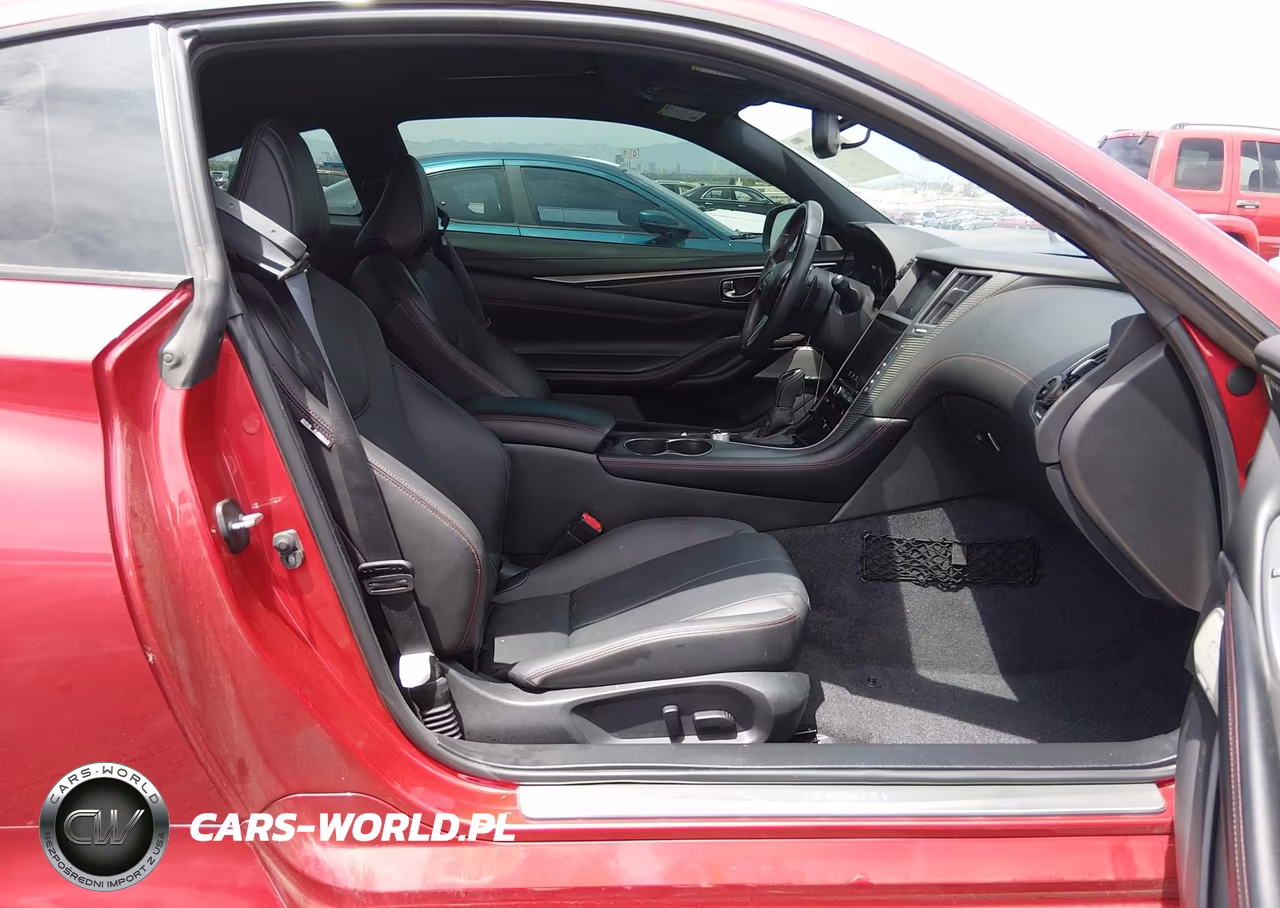 2022 Infiniti Q60 Red Sport 400 VIN:JN1FV7LK5NM660393 - 5