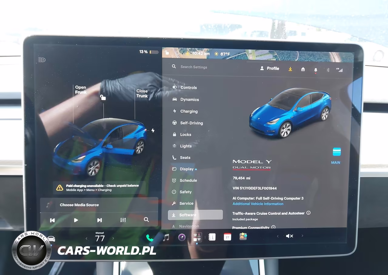 2020 Tesla Model Y Long Range Dual Motor All-Wheel Drive-Performance Dual Motor All-Wheel Drive VIN:5YJYGDEF3LF001944 - 19