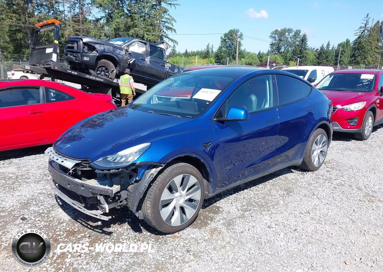 2020 Tesla Model Y Long Range Dual Motor All-Wheel Drive-Performance Dual Motor All-Wheel Drive VIN:5YJYGDEF3LF001944 - 2