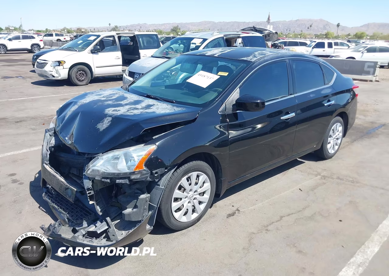 2014 Nissan Sentra Fe+ S-Fe+ Sv-S-Sl-Sr-Sv VIN:1N4AB7AP5EN851651 - 2