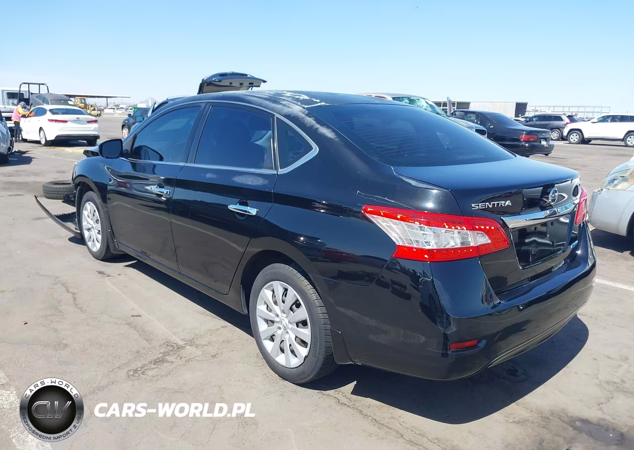 2014 Nissan Sentra Fe+ S-Fe+ Sv-S-Sl-Sr-Sv VIN:1N4AB7AP5EN851651 - 3