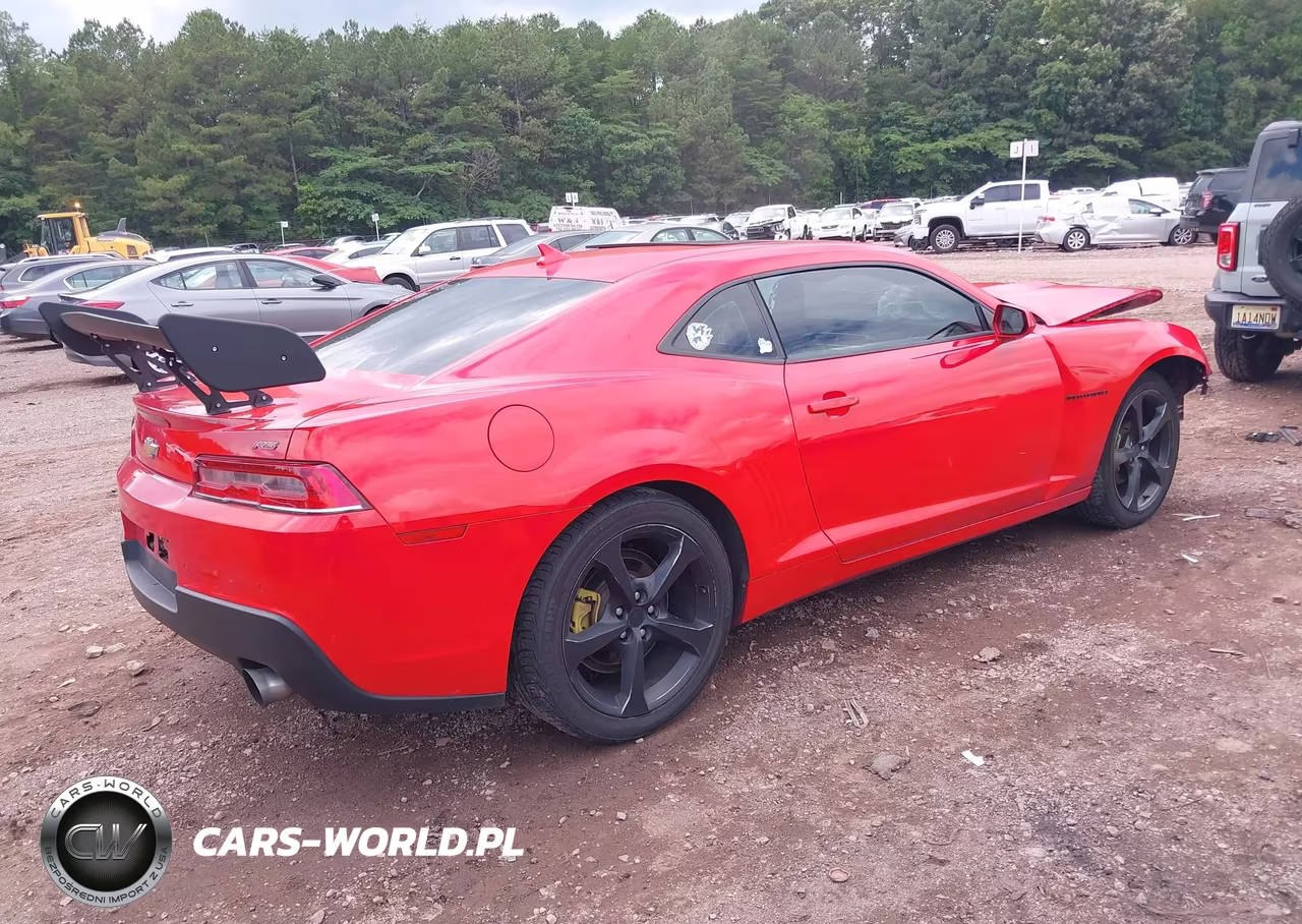 2014 Chevrolet Camaro 2Lt VIN:2G1FC1E35E9225143 - 4