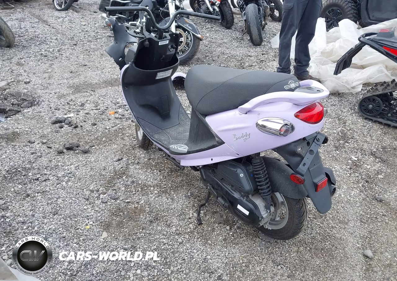2024 Genuine Scooter Co. Buddy 50 VIN:RFVPAP5A2R1135497 - 3