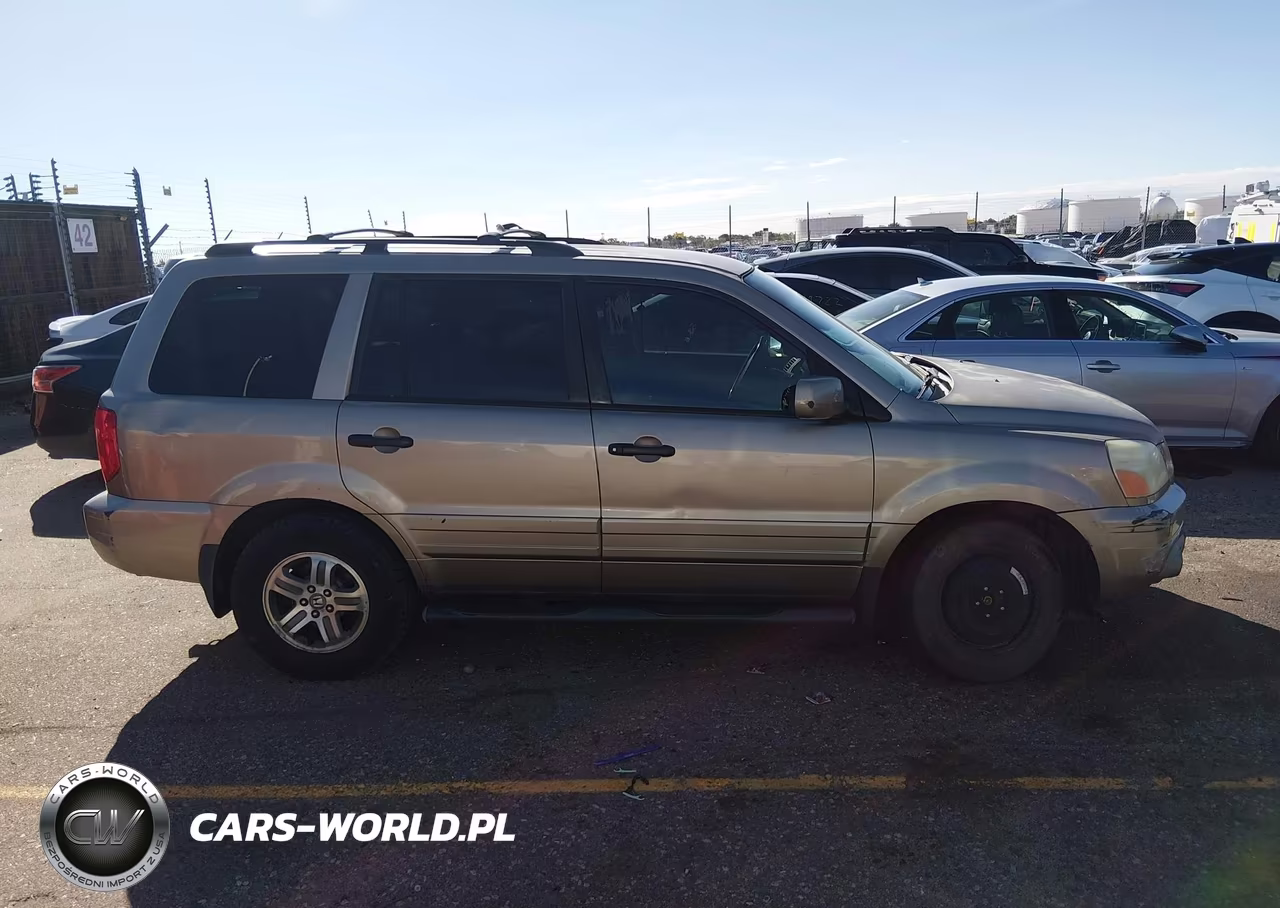 2004 Honda Pilot Ex-L VIN:2HKYF18674H543905 - 14
