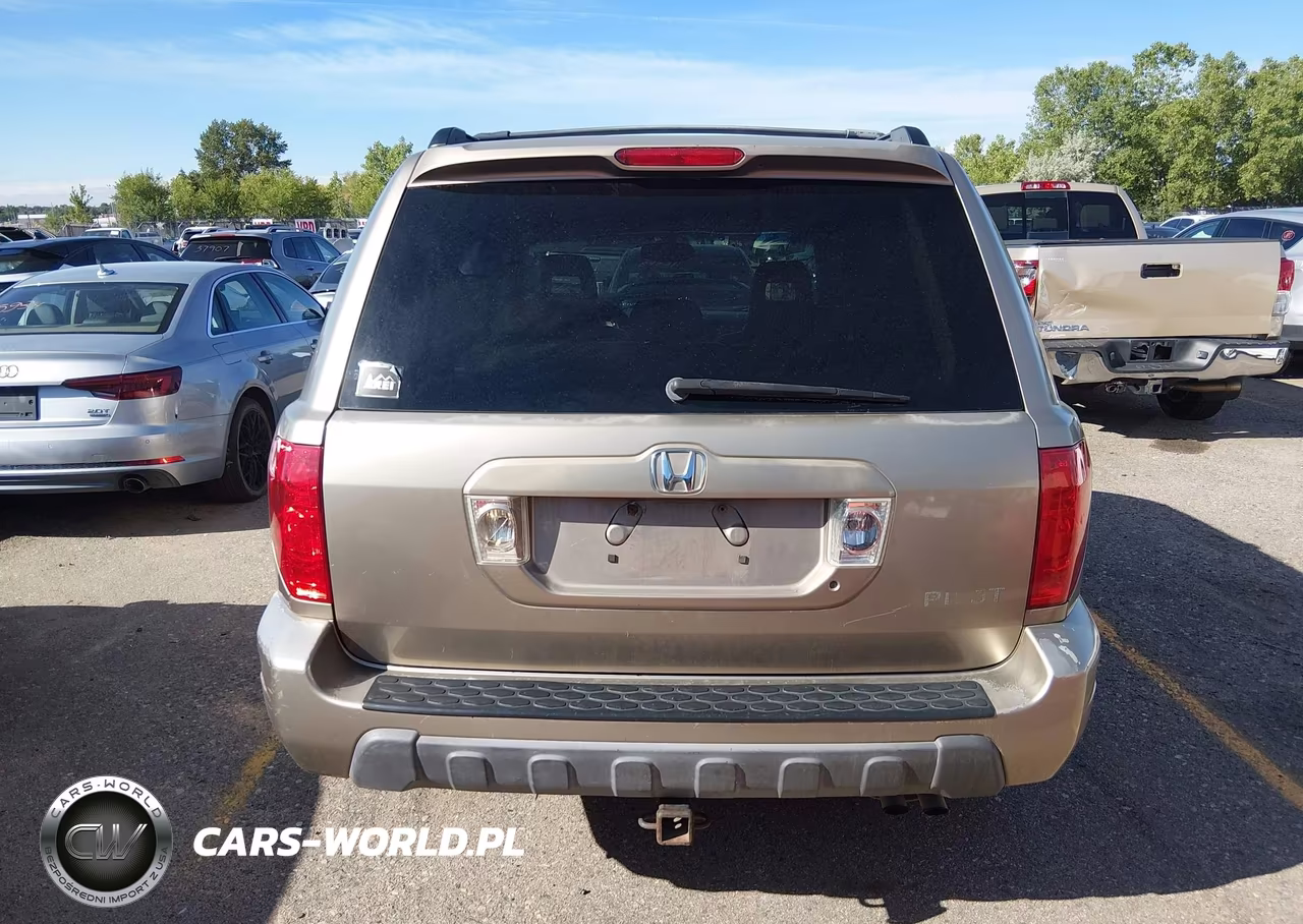 2004 Honda Pilot Ex-L VIN:2HKYF18674H543905 - 17