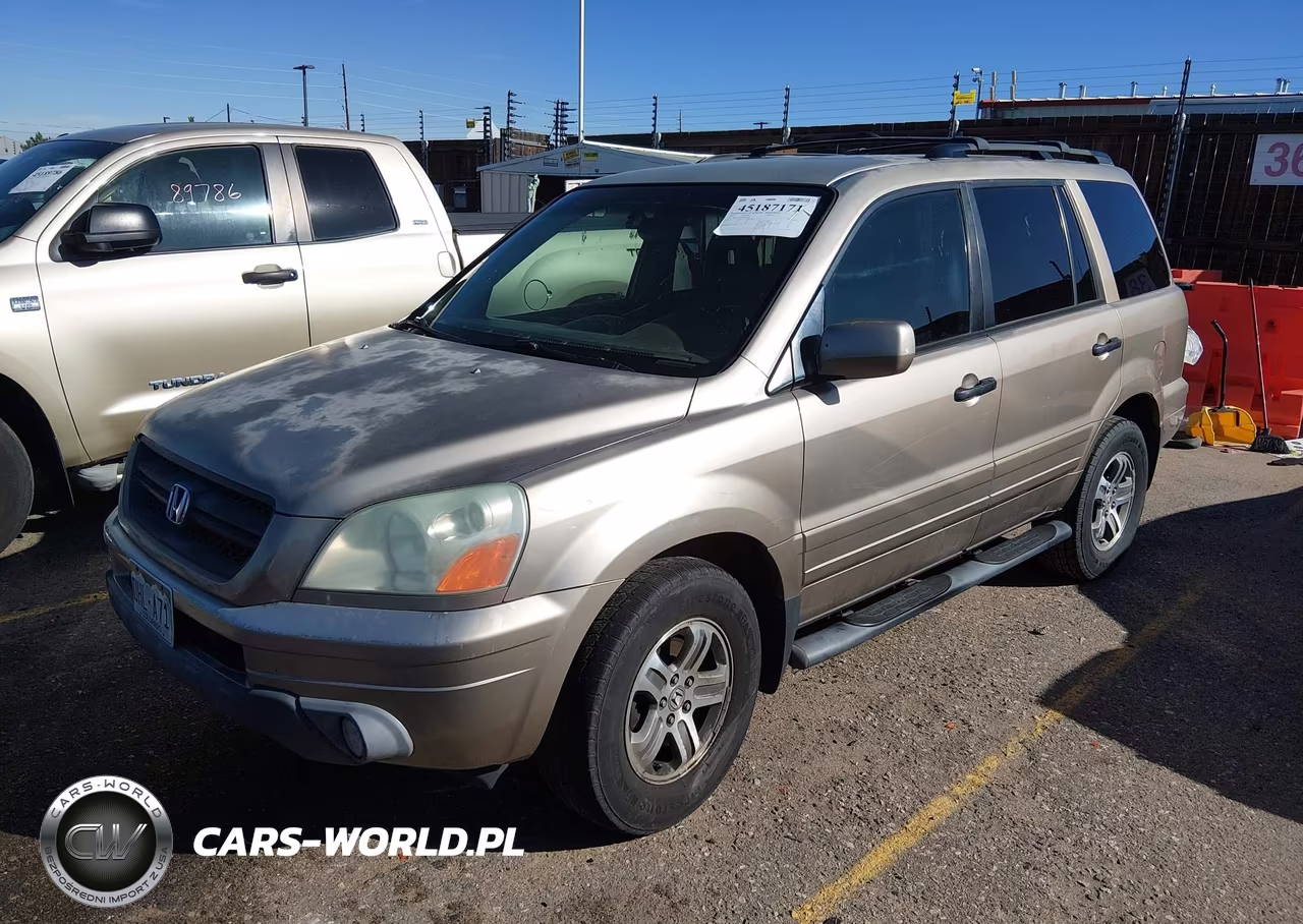 2004 Honda Pilot Ex-L VIN:2HKYF18674H543905 - 2