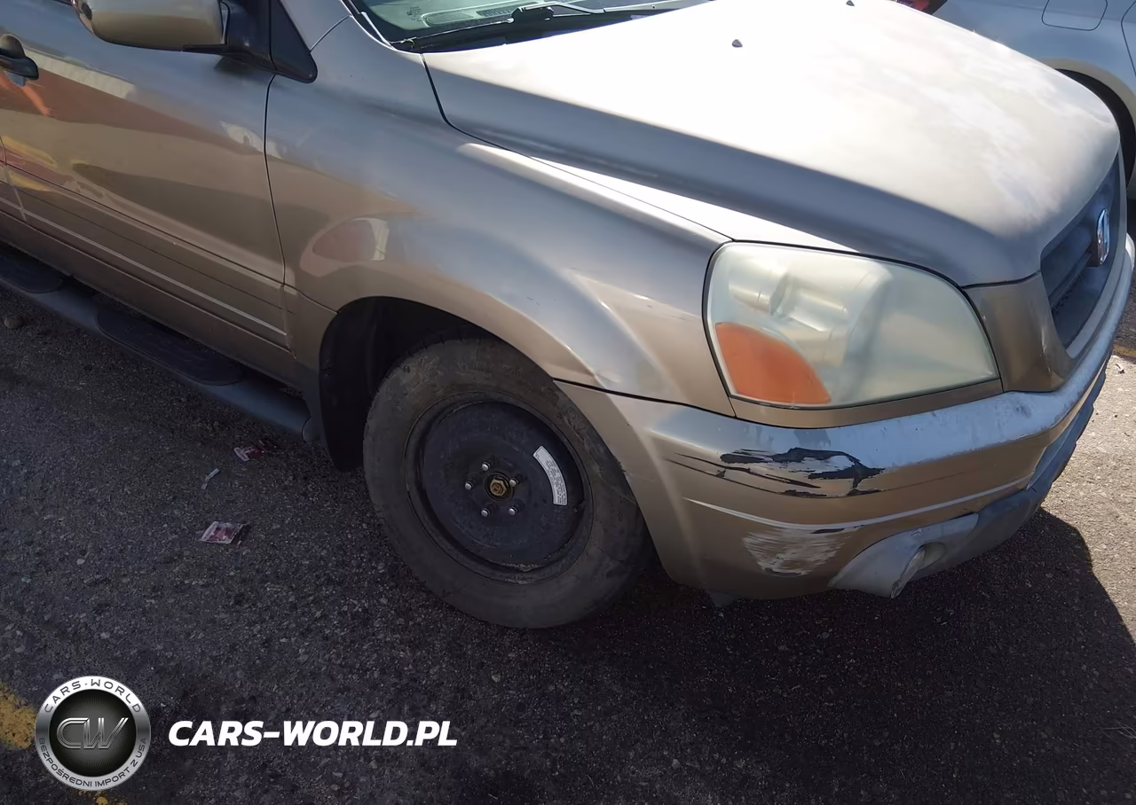 2004 Honda Pilot Ex-L VIN:2HKYF18674H543905 - 6