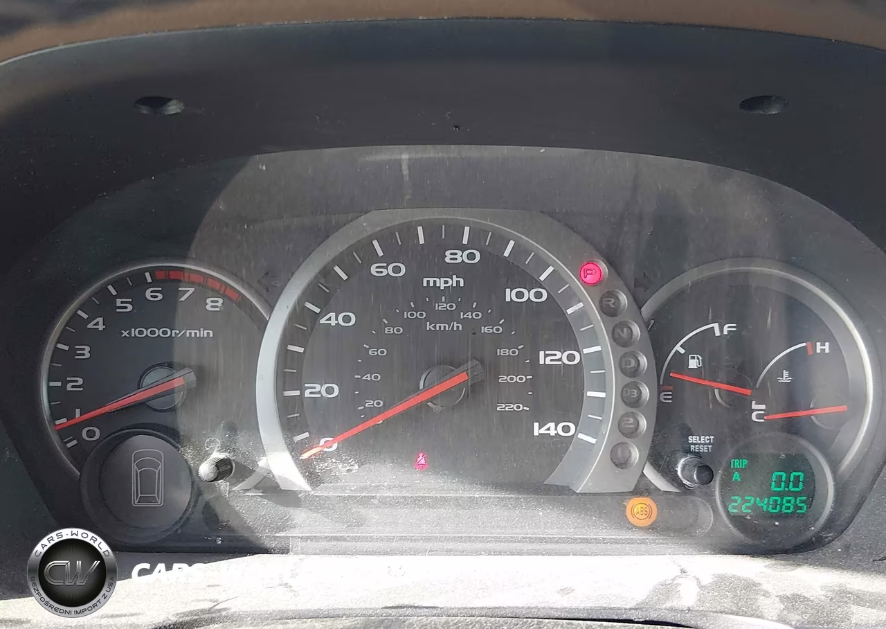 2004 Honda Pilot Ex-L VIN:2HKYF18674H543905 - 7