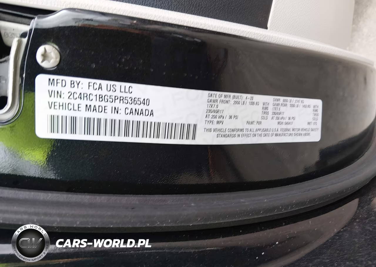 2023 Chrysler Pacifica Touring L VIN:2C4RC1BG5PR536540 - 9