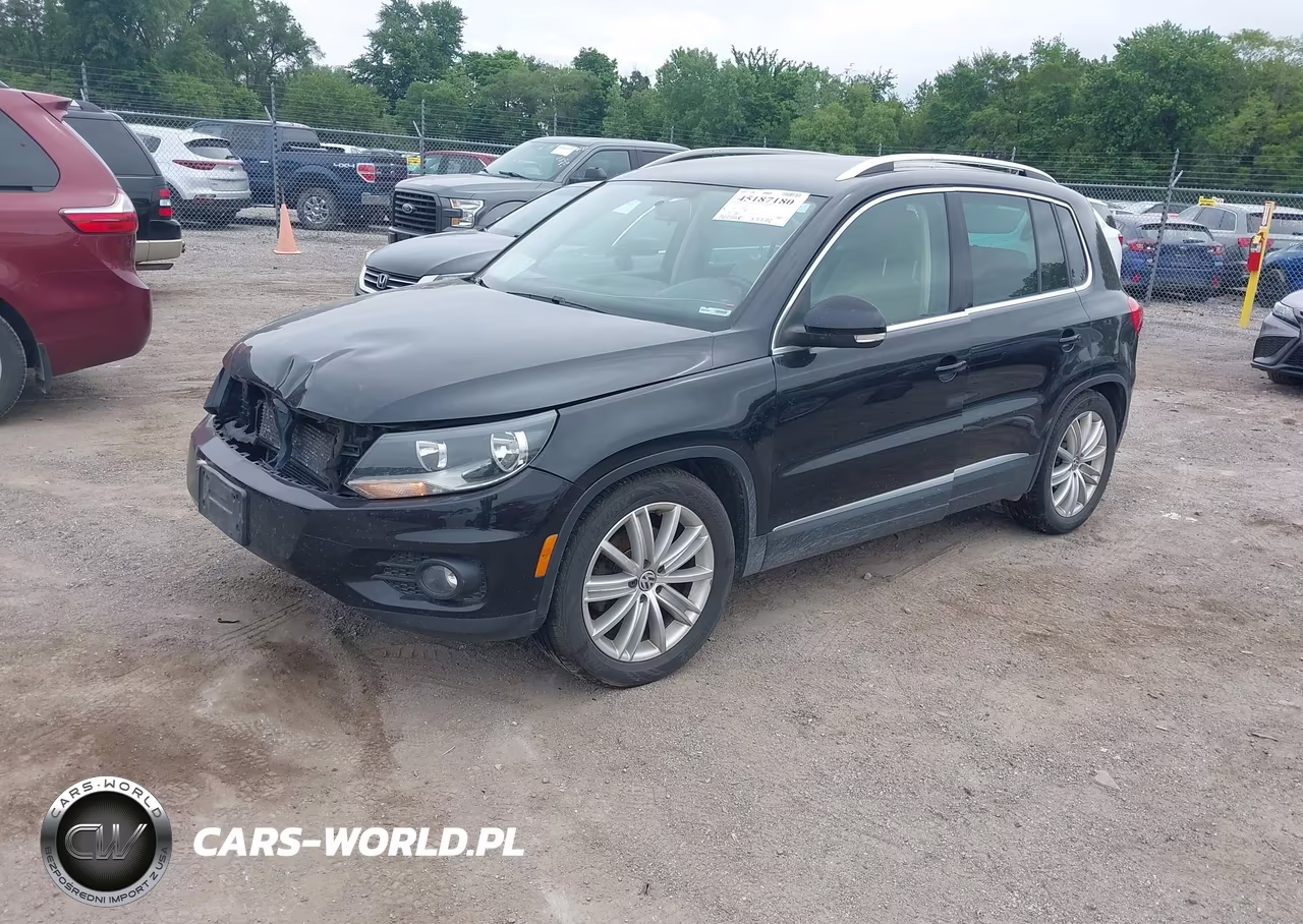 2013 Volkswagen Tiguan Se VIN:WVGBV7AX2DW510928 - 2