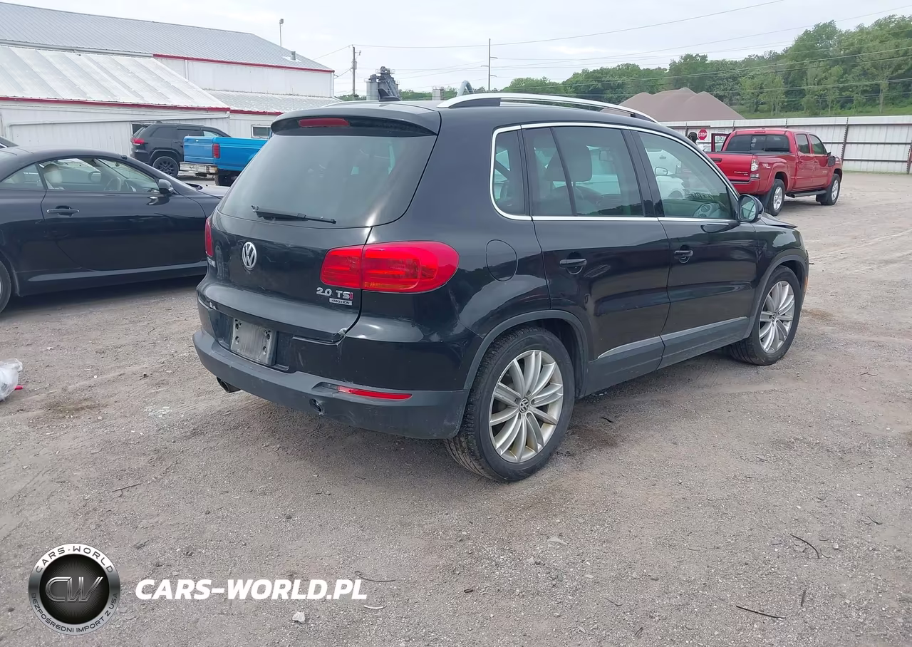 2013 Volkswagen Tiguan Se VIN:WVGBV7AX2DW510928 - 4