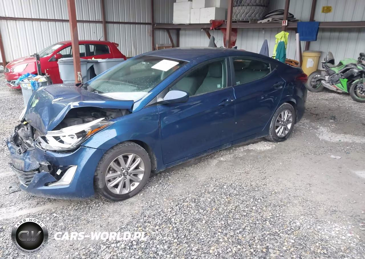 2015 Hyundai Elantra Se VIN:5NPDH4AEXFH570532 - 2