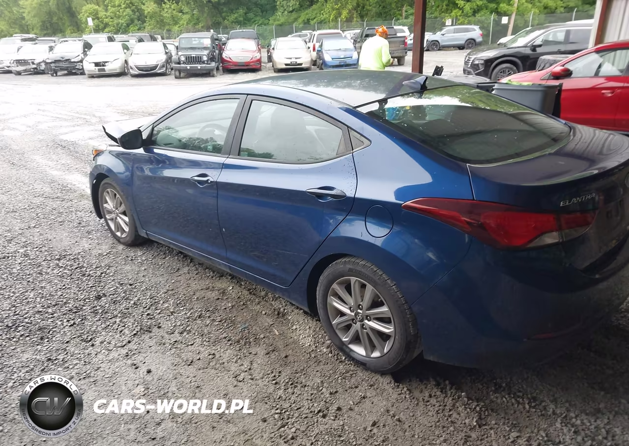 2015 Hyundai Elantra Se VIN:5NPDH4AEXFH570532 - 3