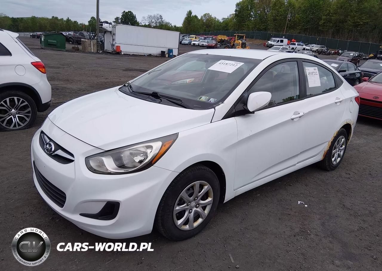2013 Hyundai Accent Gls VIN:KMHCT4AE0DU496076 - 2