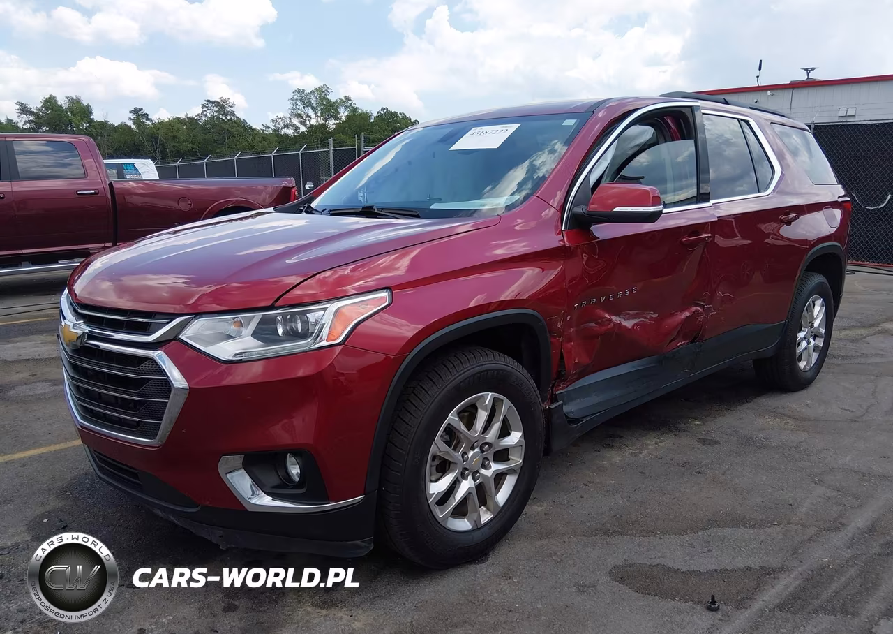 2021 Chevrolet Traverse Awd Lt Cloth VIN:1GNEVGKW1MJ198077 - 2