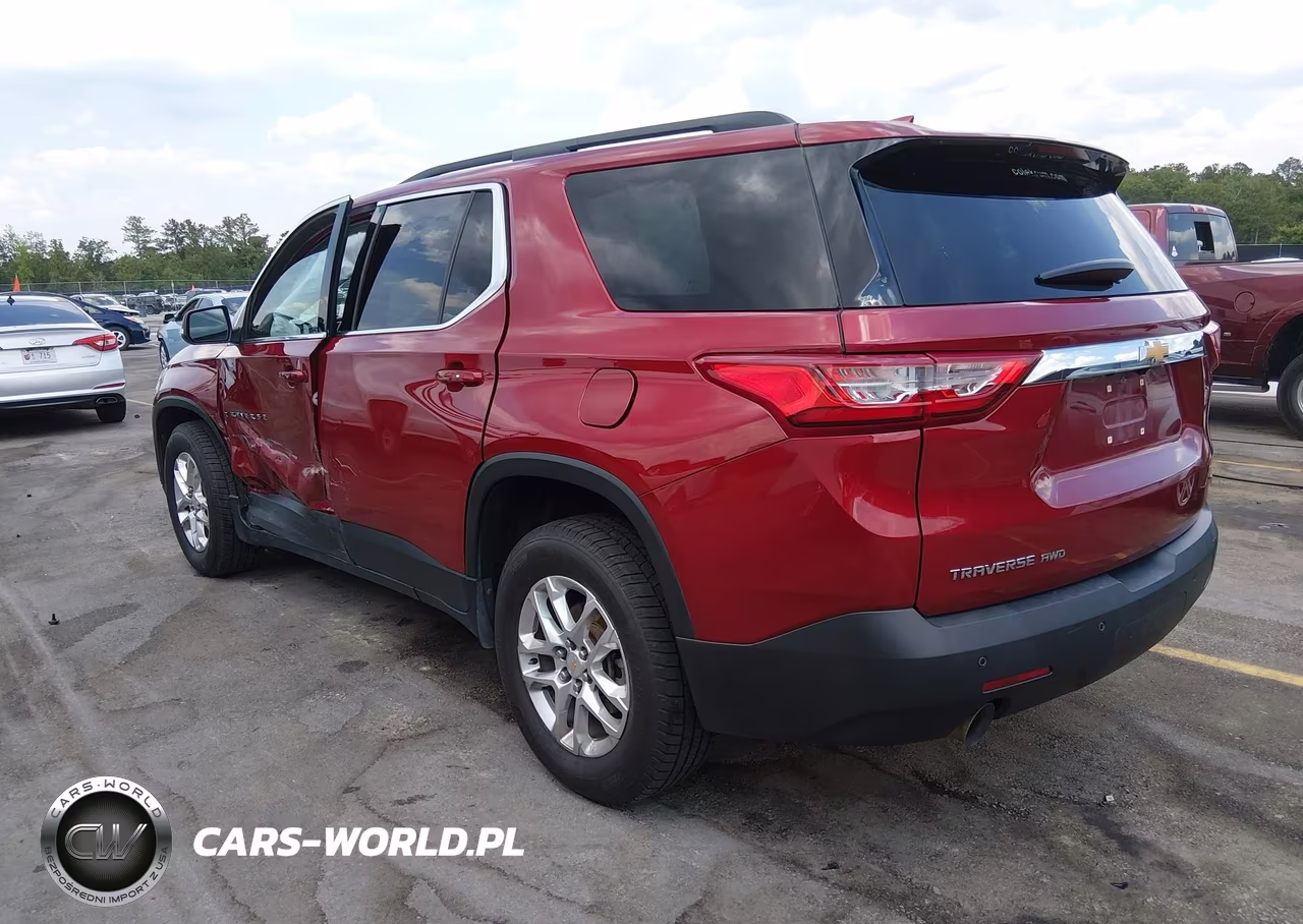 2021 Chevrolet Traverse Awd Lt Cloth VIN:1GNEVGKW1MJ198077 - 3