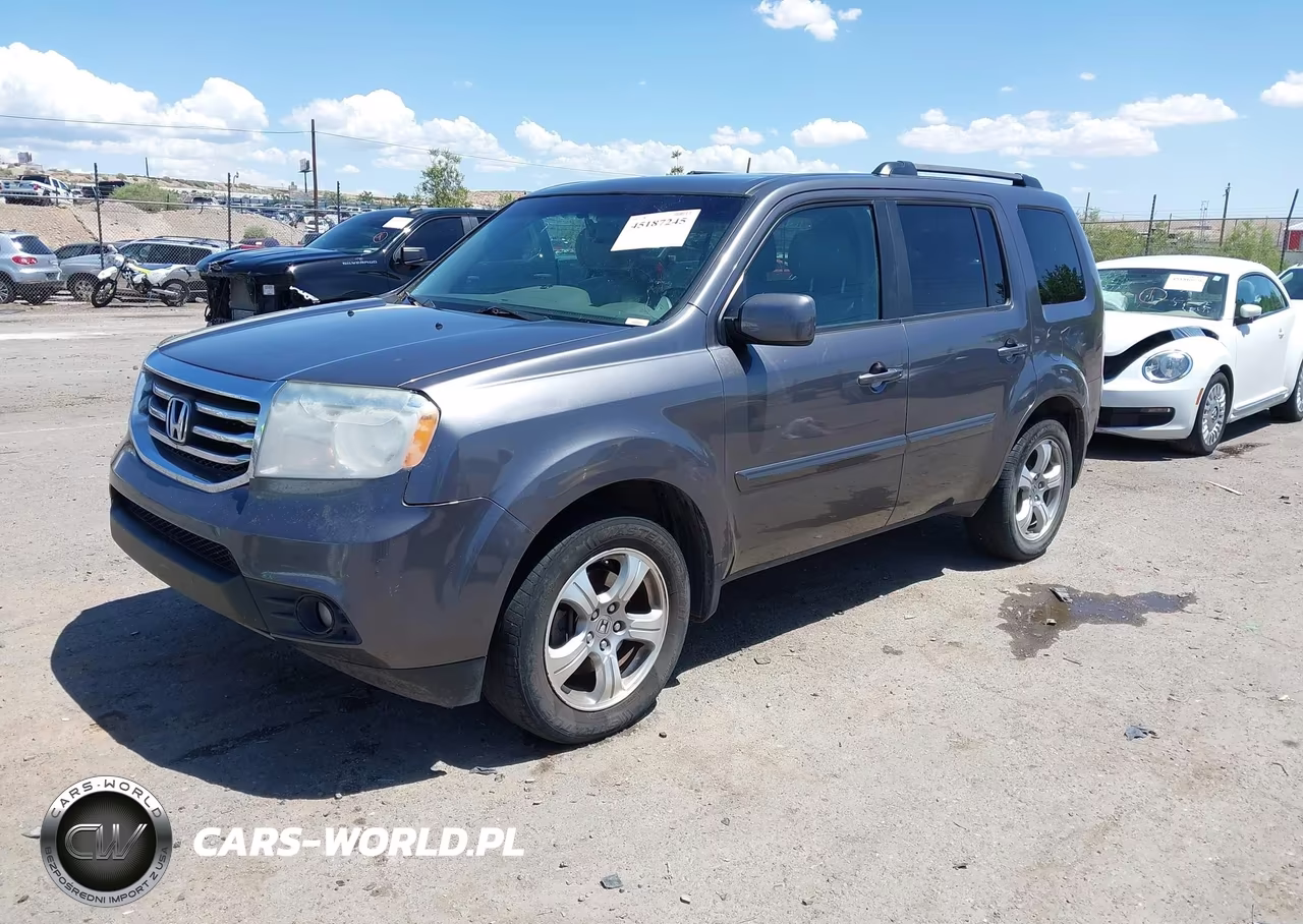 2015 Honda Pilot Ex-L VIN:5FNYF3H55FB010133 - 2