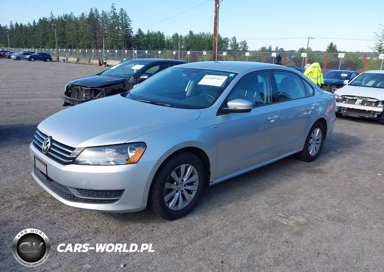 2014 Volkswagen Passat 1.8T Wolfsburg Edition VIN:1VWAT7A36EC071946 - 2