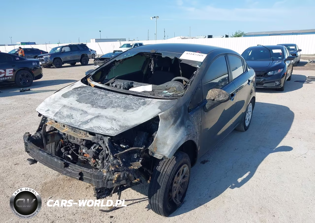 2017 Kia Rio Lx VIN:KNADM4A37H6035176 - 2