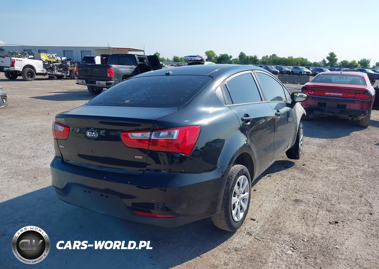 2017 Kia Rio Lx VIN:KNADM4A37H6035176 - 4