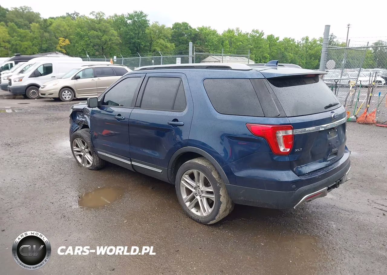 2017 Ford Explorer Xlt VIN:1FM5K8D83HGB38239 - 3