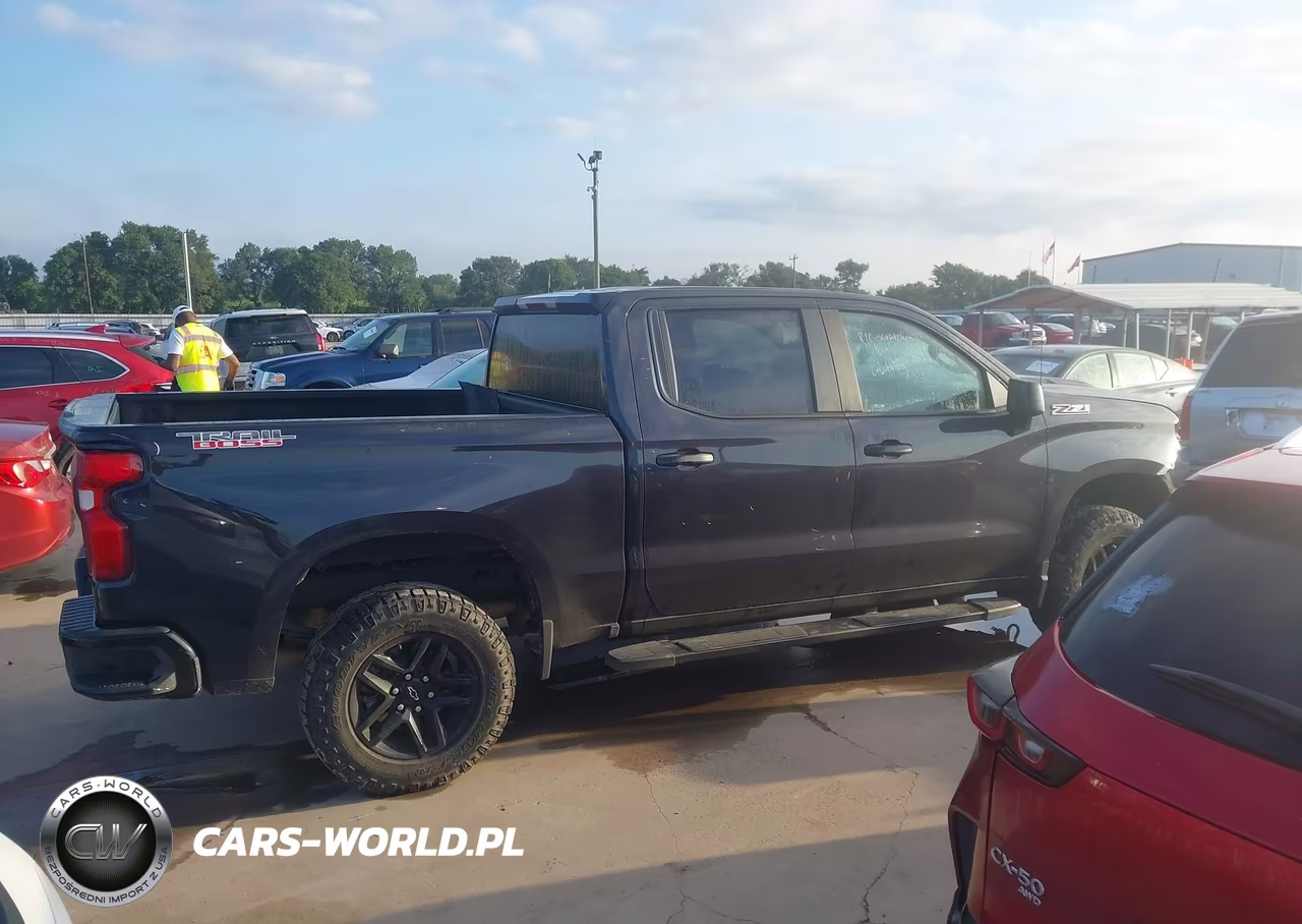 2022 Chevrolet Silverado 1500 4Wd Short Bed Custom Trail Boss VIN:3GCPDCED3NG585272 - 14