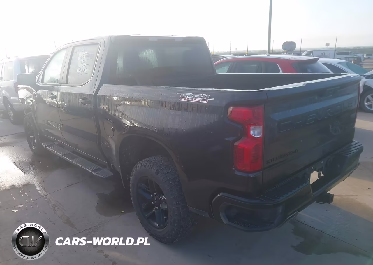 2022 Chevrolet Silverado 1500 4Wd Short Bed Custom Trail Boss VIN:3GCPDCED3NG585272 - 3
