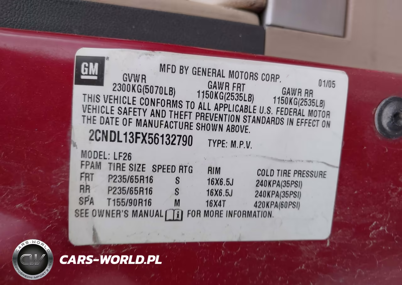 2005 Chevrolet Equinox Ls VIN:2CNDL13FX56132790 - 9