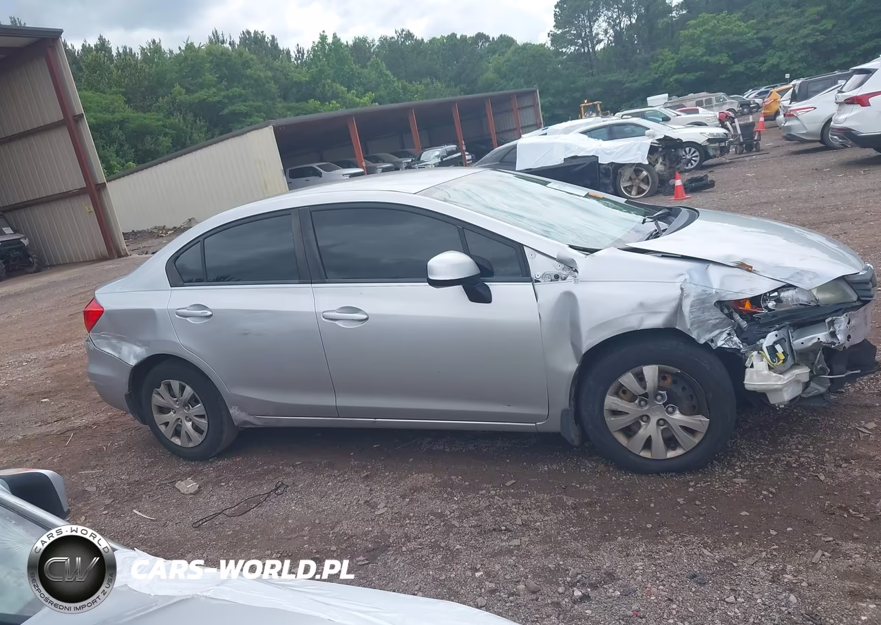 2012 Honda Civic Lx VIN:19XFB2F58CE059490 - 13