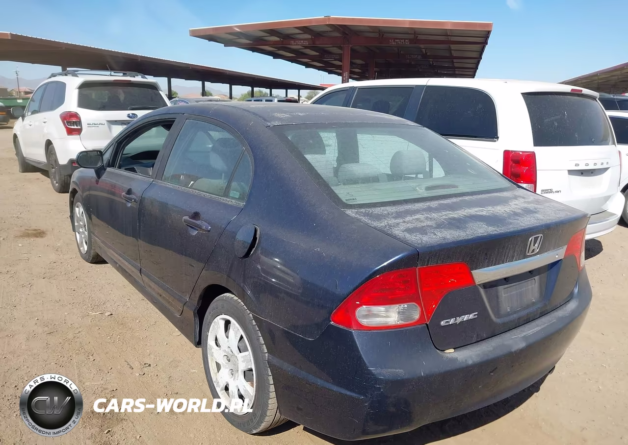 2009 Honda Civic Lx VIN:19XFA16579E028284 - 3