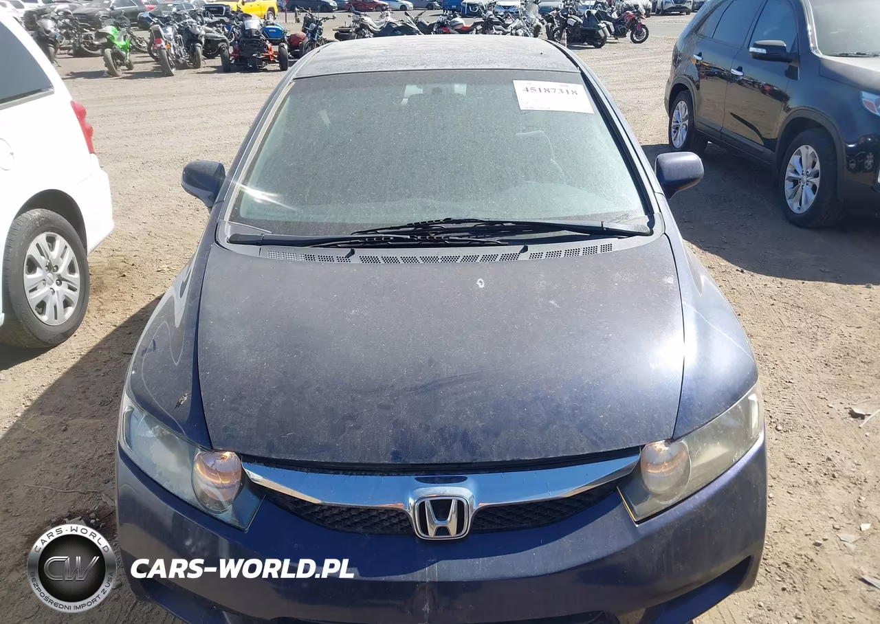 2009 Honda Civic Lx VIN:19XFA16579E028284 - 6
