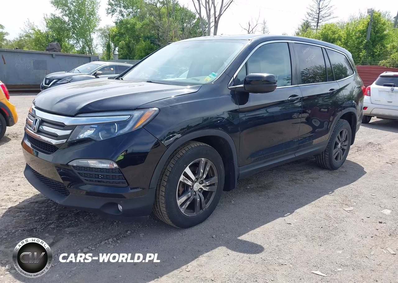 2016 Honda Pilot Ex-L VIN:5FNYF6H55GB086633 - 2
