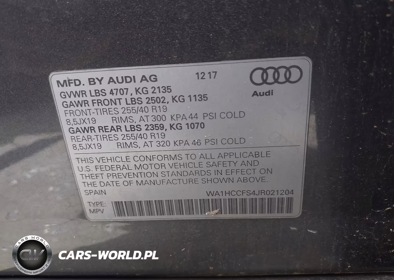 2018 Audi Q3 2.0T Premium VIN:WA1HCCFS4JR021204 - 9