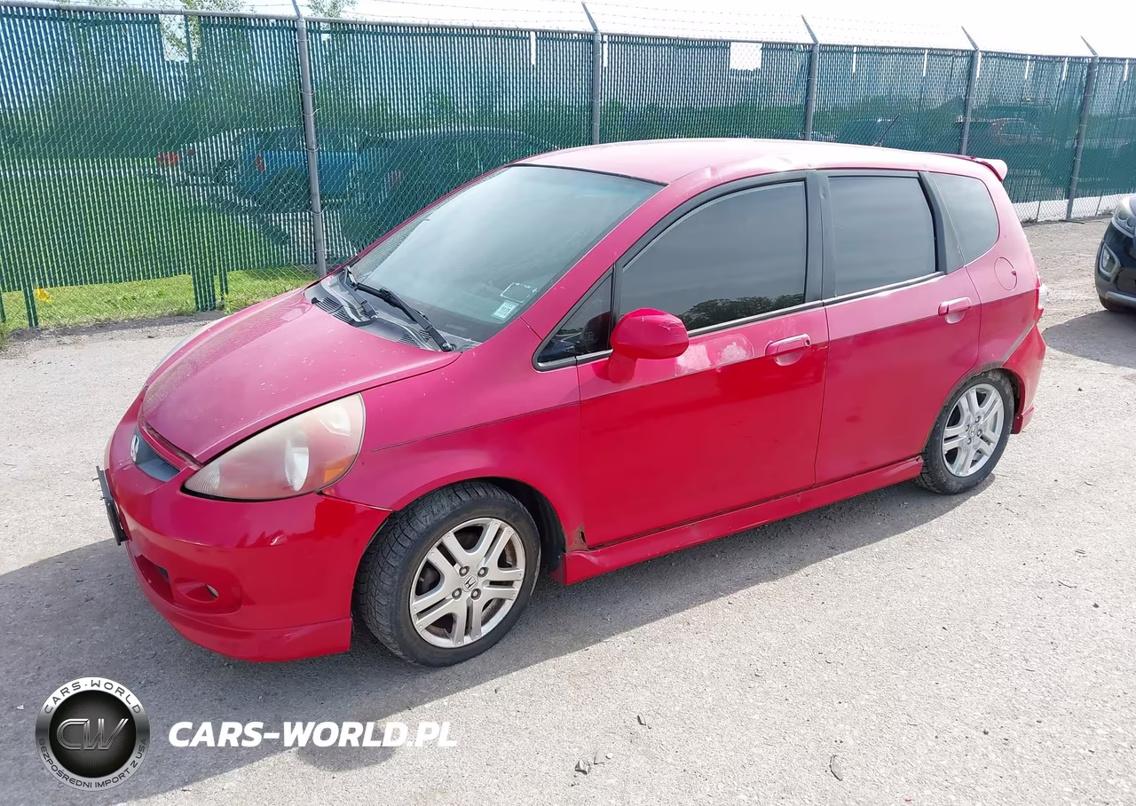 2008 Honda Fit Sport VIN:JHMGD38648S040268 - 2