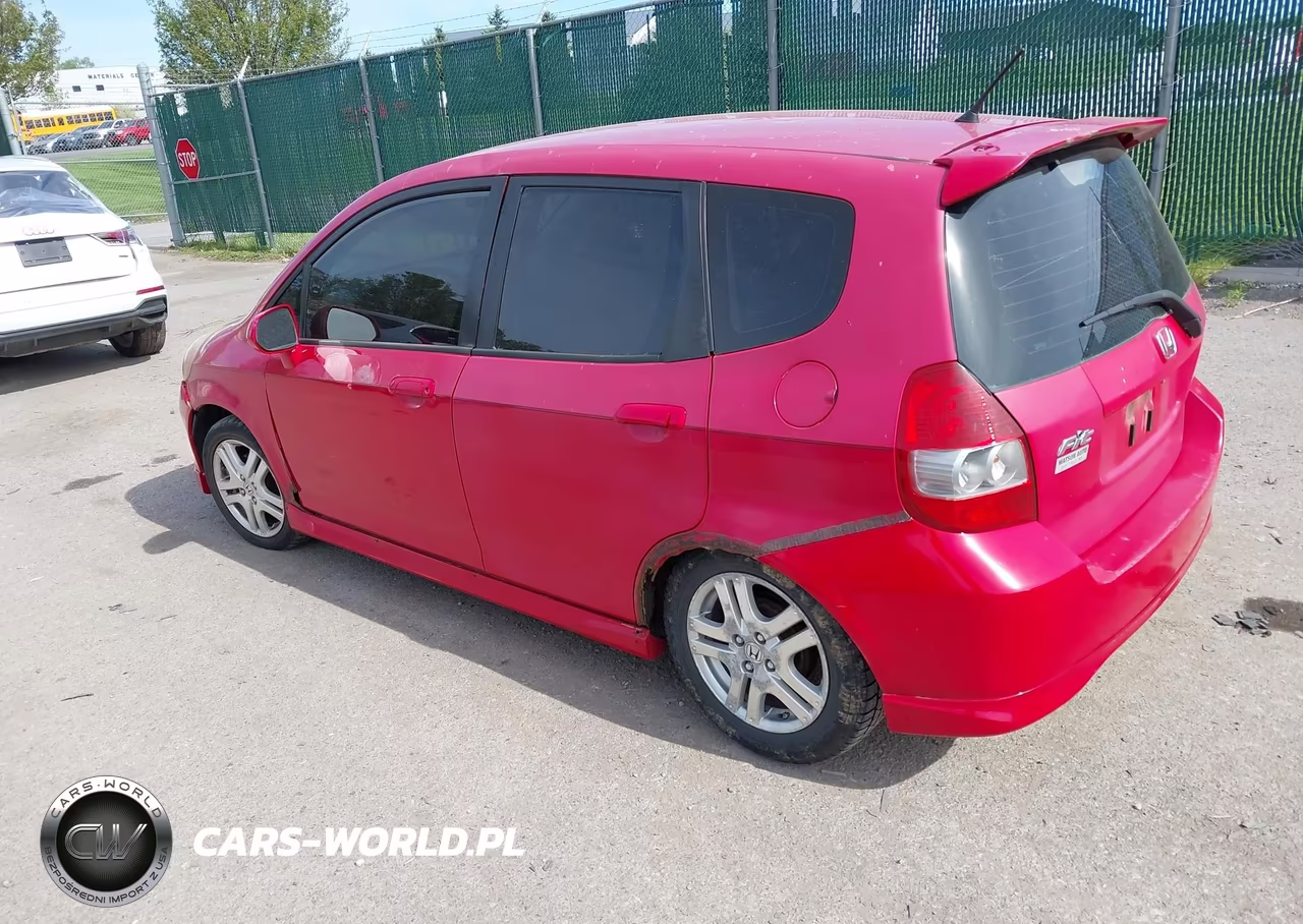 2008 Honda Fit Sport VIN:JHMGD38648S040268 - 3