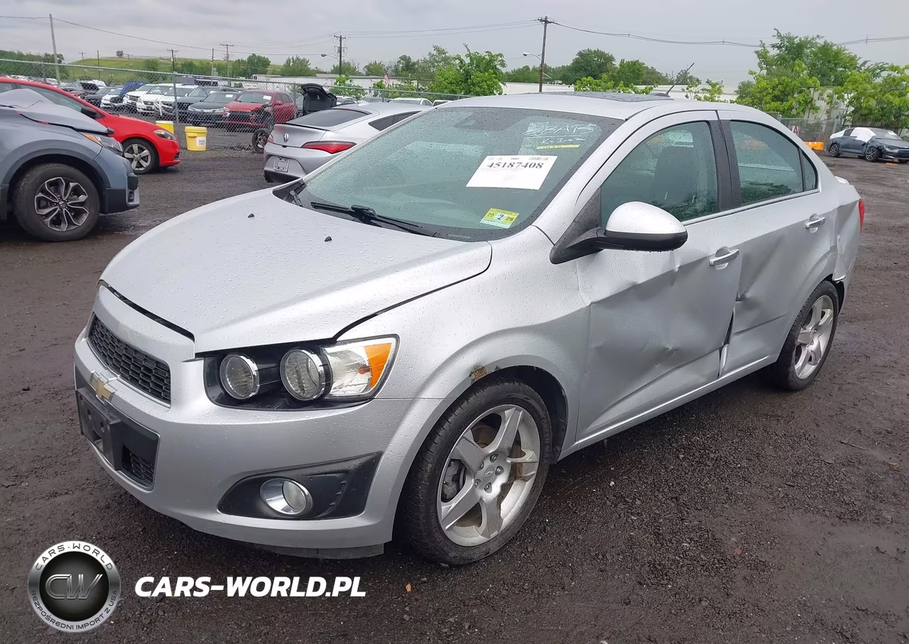 2015 Chevrolet Sonic Ltz Auto VIN:1G1JE5SB2F4126999 - 2