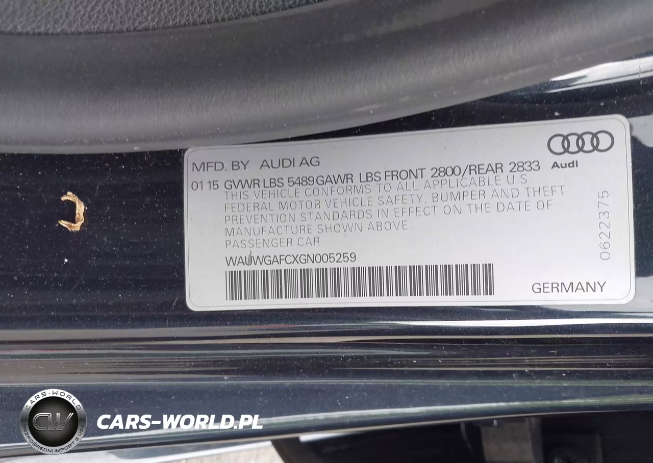 2016 Audi A7 3.0T Premium Plus VIN:WAUWGAFCXGN005259 - 9