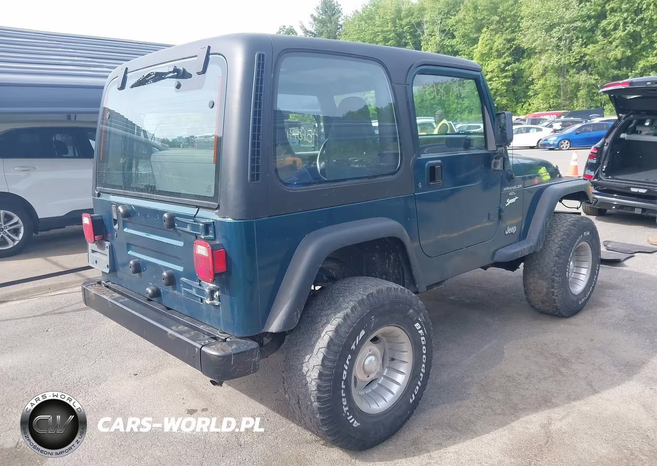 1998 Jeep Wrangler Sport VIN:1J4FY19SXWP719411 - 4