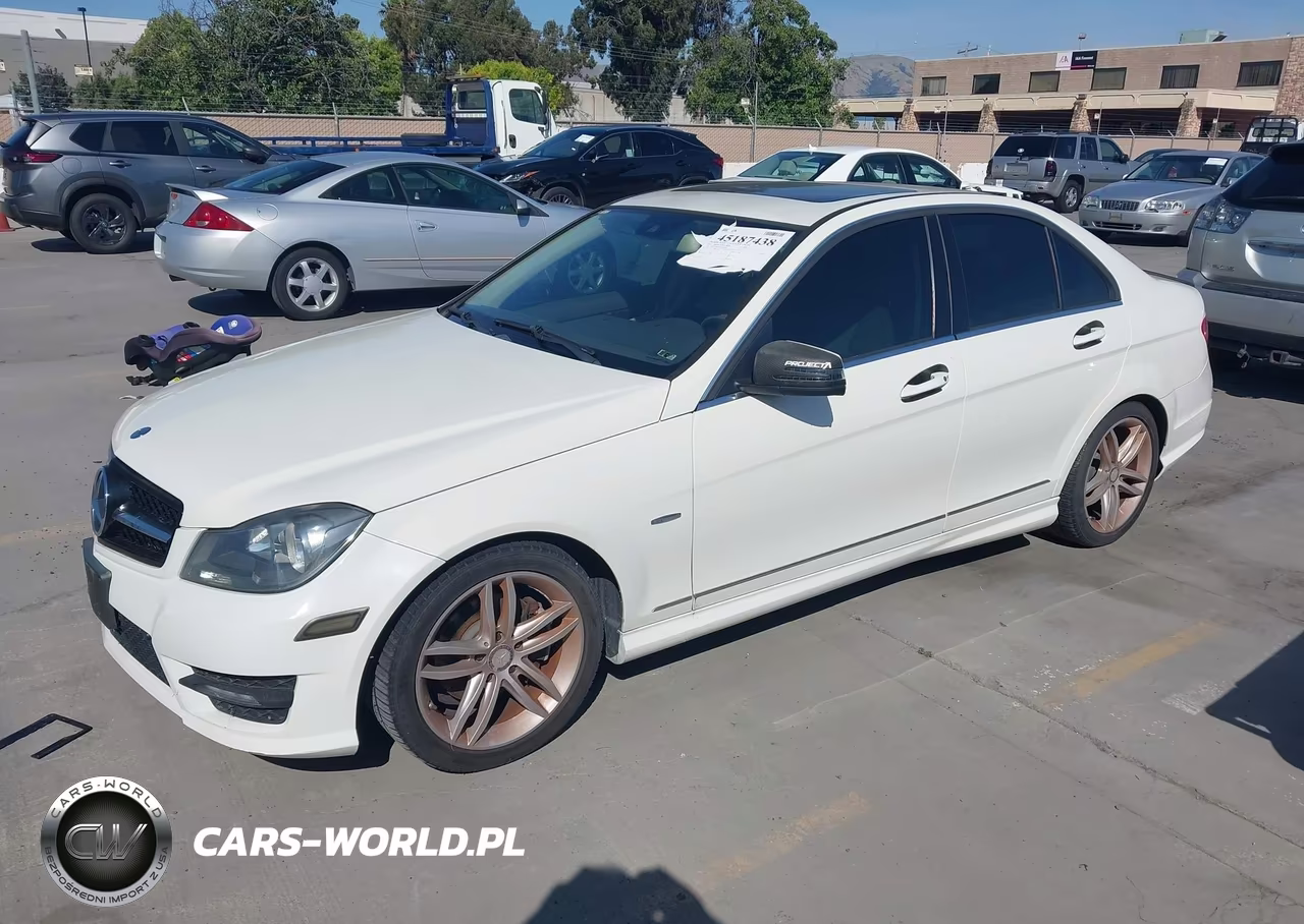 2012 Mercedes-Benz C 250 Luxury-Sport VIN:WDDGF4HB6CA630538 - 2