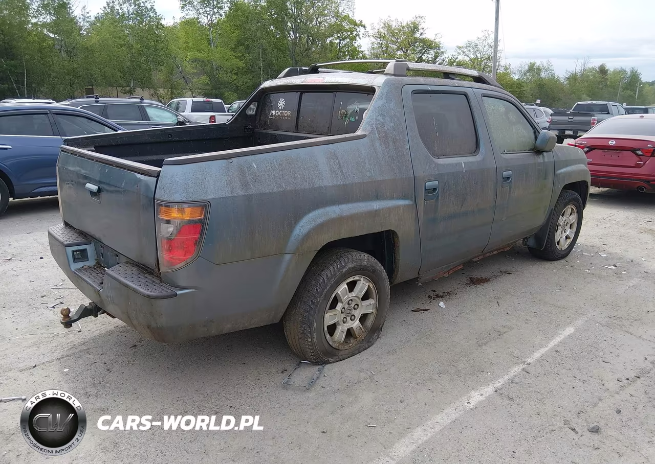2008 Honda Ridgeline Rtl VIN:2HJYK16588H508113 - 3