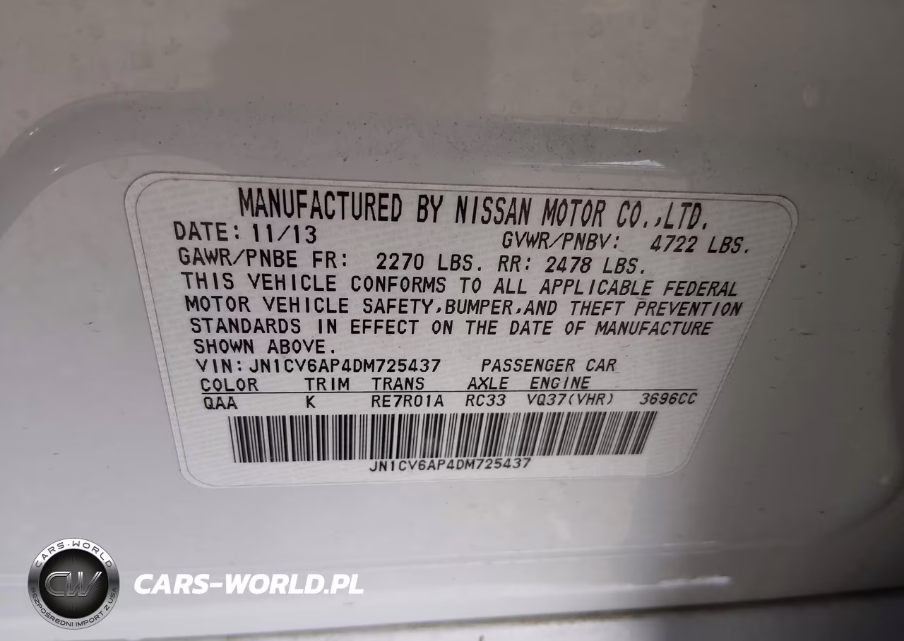 2013 Infiniti G37 Journey VIN:JN1CV6AP4DM725437 - 9