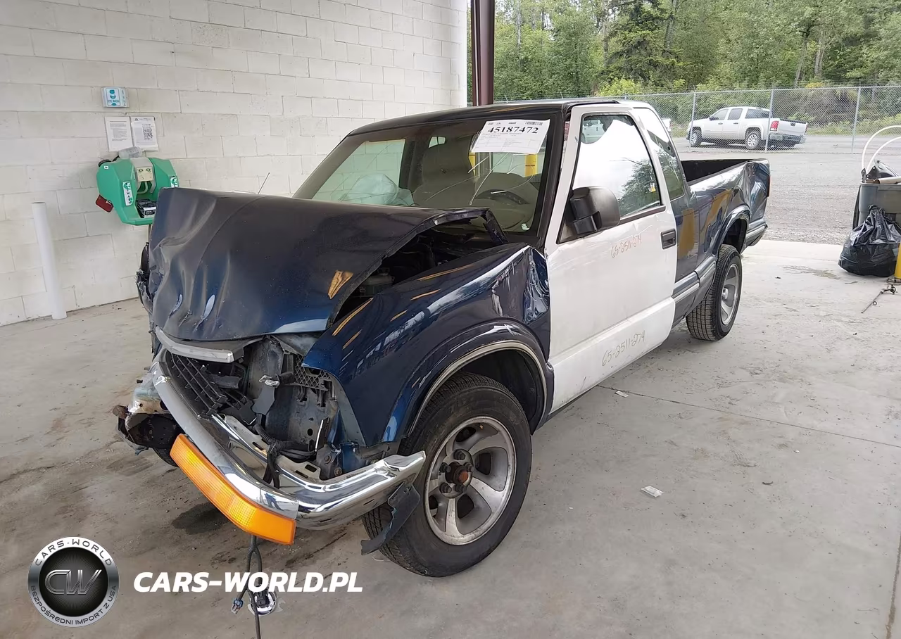 1998 Chevrolet S-10 Ls Fleetside VIN:1GCCS1947W8233550 - 2