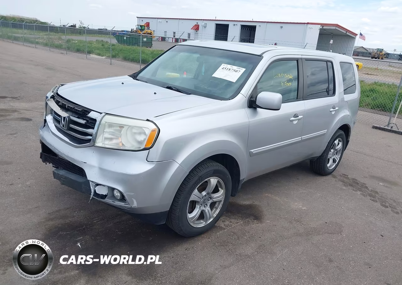2013 Honda Pilot Ex-L VIN:5FNYF4H51DB058537 - 2