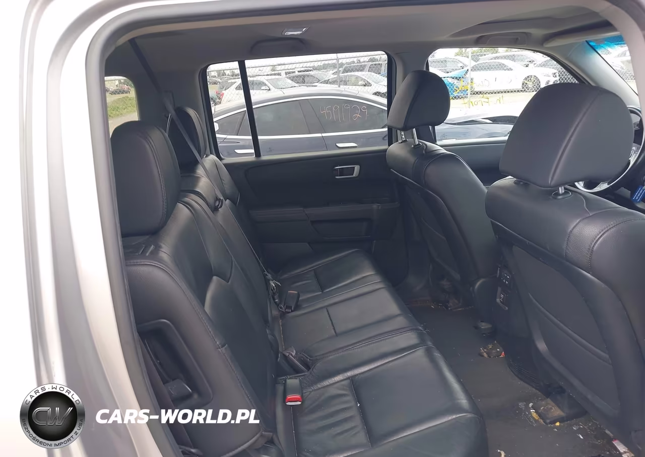 2013 Honda Pilot Ex-L VIN:5FNYF4H51DB058537 - 8