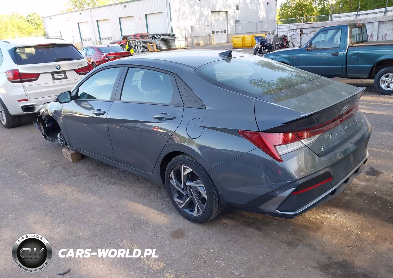 2025 Hyundai Elantra Hybrid Sel Sport VIN:KMHLM4DJ7SU173520 - 3