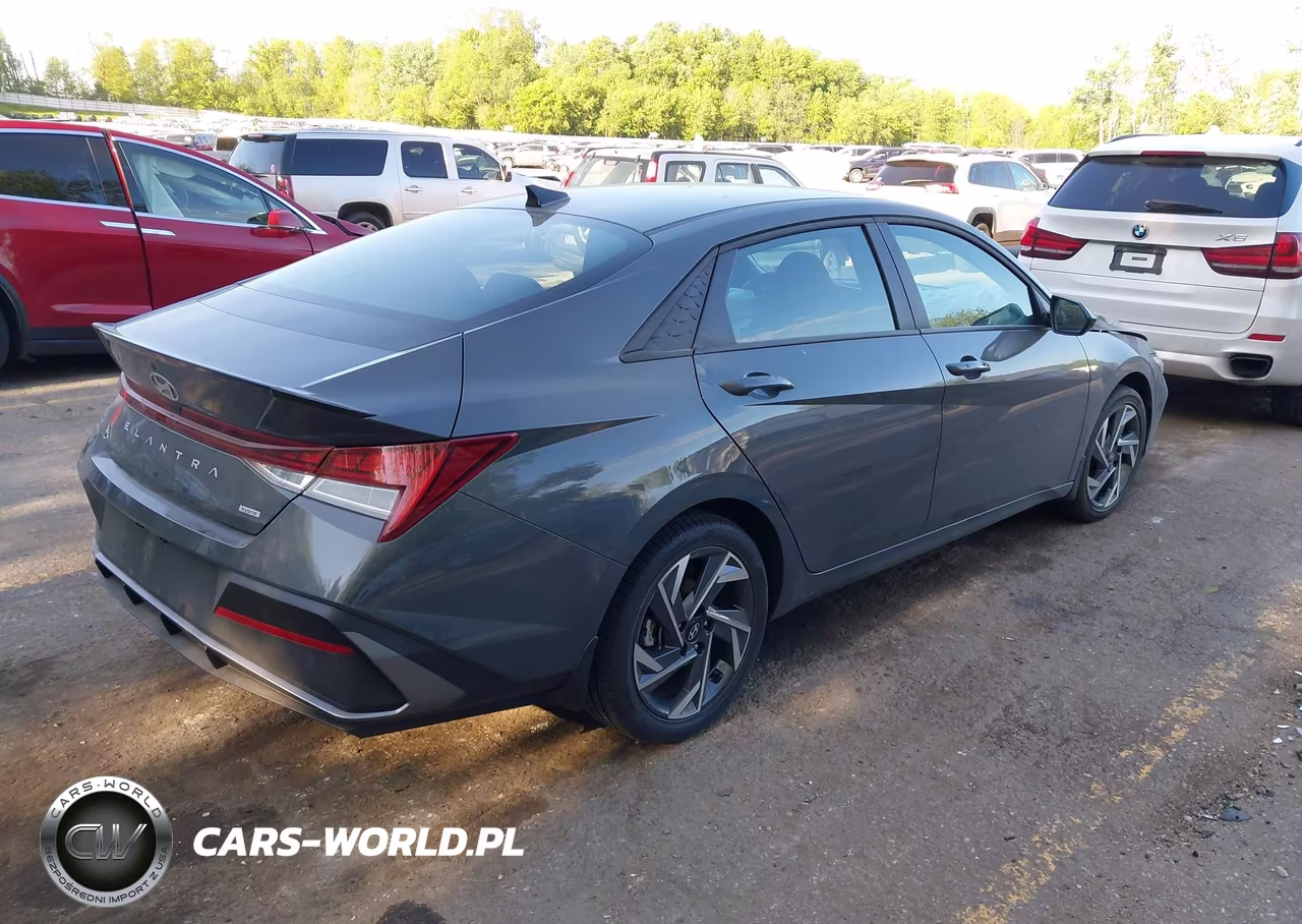 2025 Hyundai Elantra Hybrid Sel Sport VIN:KMHLM4DJ7SU173520 - 4