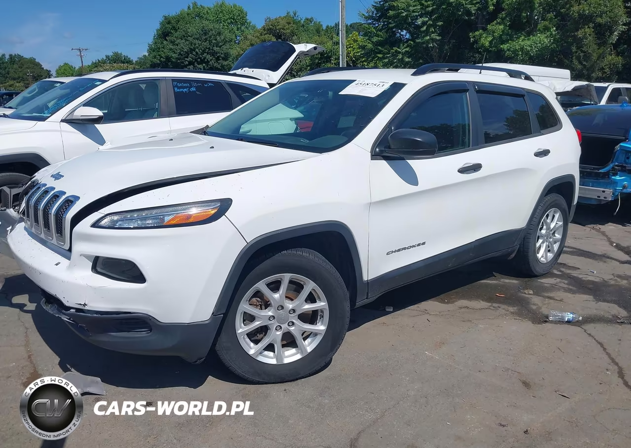 2017 Jeep Cherokee Sport 4X4 VIN:1C4PJMAB3HW582302 - 2