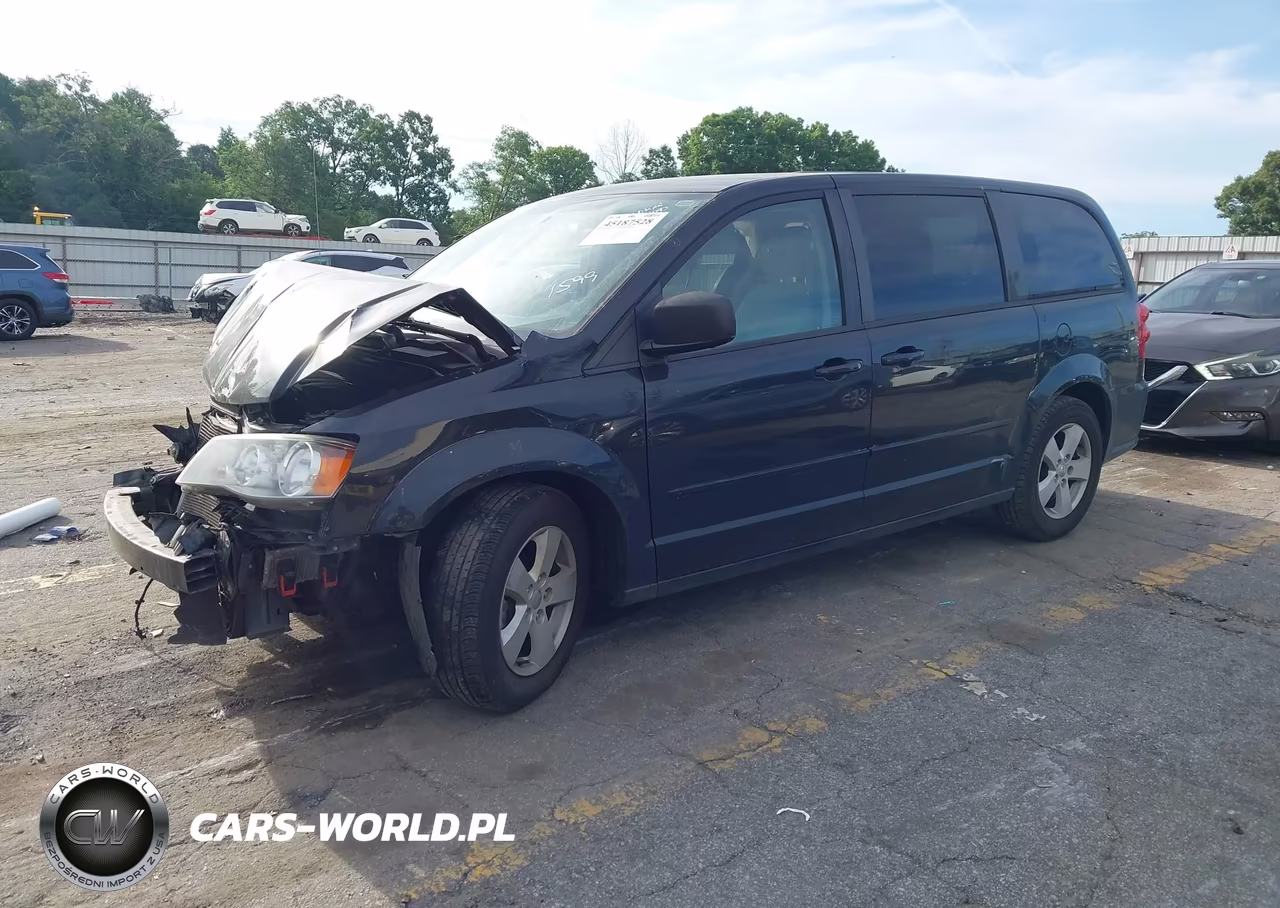 2013 Dodge Grand Caravan Se VIN:2C4RDGBG9DR601093 - 2