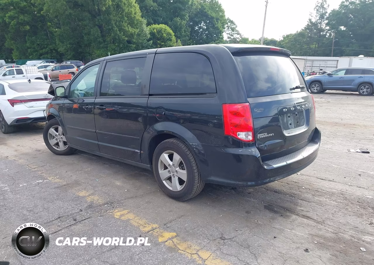 2013 Dodge Grand Caravan Se VIN:2C4RDGBG9DR601093 - 3